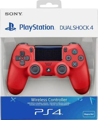 Sony DualShock 4 Controller V2 Ασύρματο για PS4 Magma Red