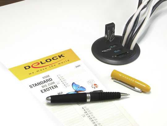 DeLock Hub 2 Θυρών USB 3.0 με σύνδεση USB-A