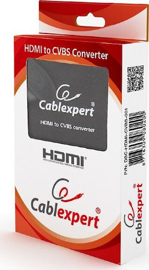 Cablexpert Μετατροπέας HDMI female σε RCA female 1τμχ DSC-HDMI-CVBS-001