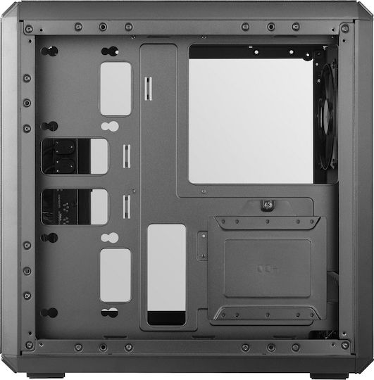 CoolerMaster MasterBox Q300L Gaming Mini Tower Κουτί Υπολογιστή με Πλαϊνό Παράθυρο Μαύρο