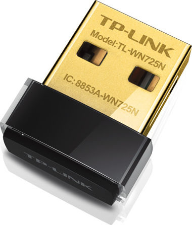 TP-LINK TL-WN725N Αντάπτορας Δικτύου USB με Ασύρματη Σύνδεση Wi-Fi 150Mbps (v3)