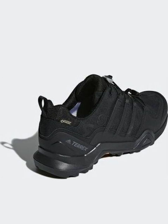 adidas Terrex Swift R2 GTX Men's Waterproof Hiking Shoes with Gore-Tex Membrane Core Black