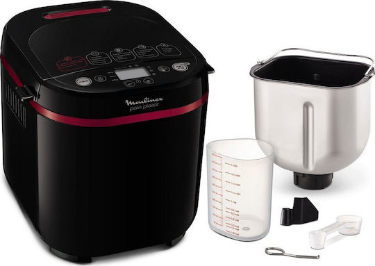 Moulinex Αρτοπαρασκευαστής 650W Χωρητικότητας 1000gr με 17 Προγράμματα