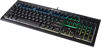 Corsair K68 RGB Gaming Tastatură mecanică cu Cherry MX Red switch-uri și iluminare RGB (Engleză UK)