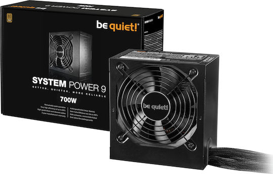 Be Quiet System Power 9 700W Black Computer Power Supply Full Wired 80 Plus Bronze