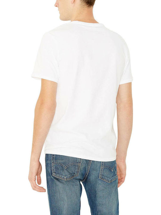 Levi's Housemark Ανδρικό T-shirt Κοντομάνικο Λευκό