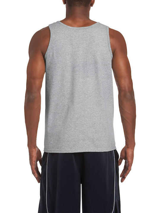 Gildan Softstyle 64200 Men's Sleeveless Promotional Blouse Sport Grey