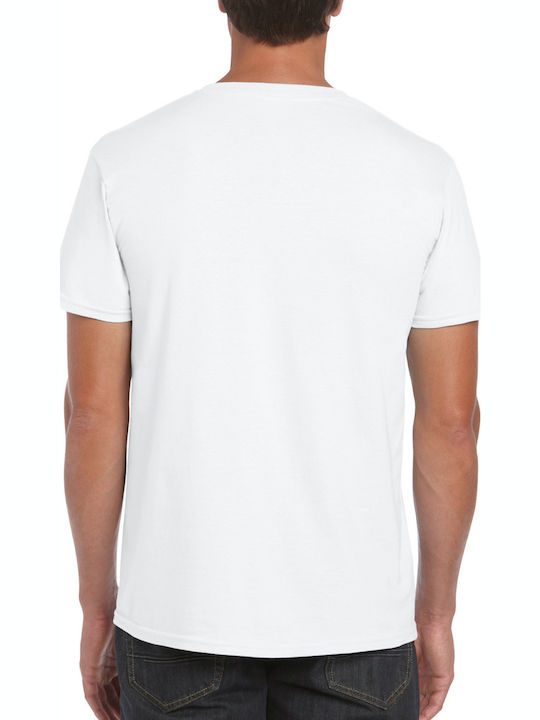 Gildan Softstyle 64000 Men's Short Sleeve Promotional T-Shirt White