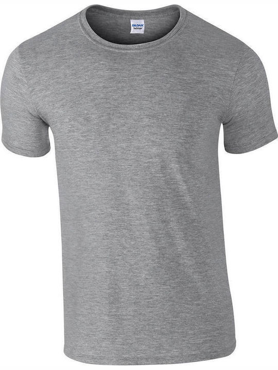 Gildan Softstyle 64000 Men's Short Sleeve Promotional T-Shirt Sport Grey