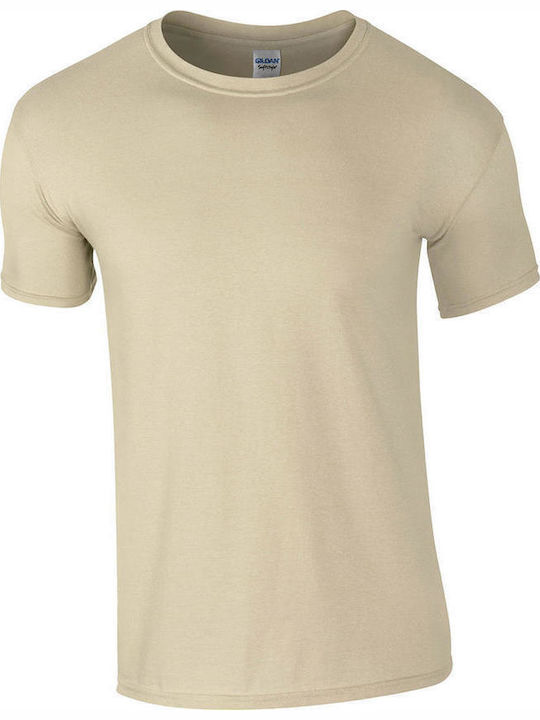 Gildan Softstyle 64000 Men's Short Sleeve Promotional T-Shirt Sand