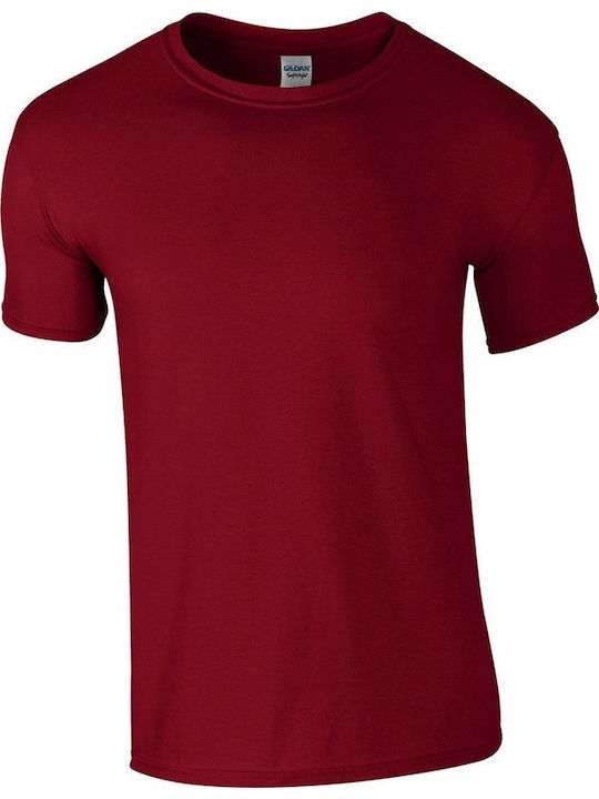 Gildan Softstyle 64000 Men's Short Sleeve Promotional T-Shirt Cardinal Red