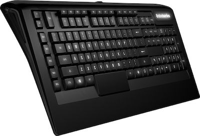 SteelSeries Apex 300 Gaming-Tastatur Volle Größe mit beleuchteten Tasten Schwarz
