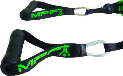 MPF Rubber Fit 2 Resistance Band Gymtube with Handles Green 1.3m
