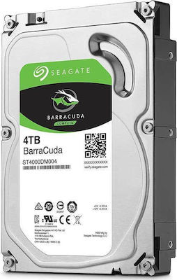 Seagate Barracuda 4TB HDD Σκληρός Δίσκος 3.5" SATA III 5400rpm με 256MB Cache για Desktop