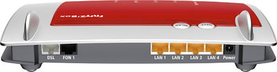 AVM FRITZ!Box 7430 Ασύρματο VDSL2 Modem Router Wi‑Fi 4 με 4 Θύρες