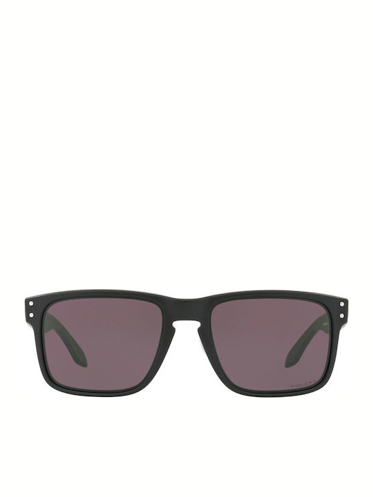 Oakley Holbrook Men's Sunglasses with Black Plastic Frame and Black Lens OO9102-E8