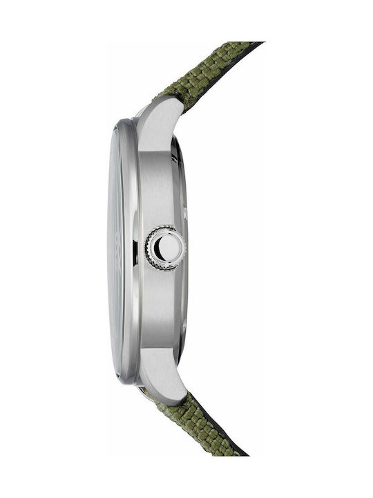 Citizen Eco - Drive Watch with Fabric Strap Green