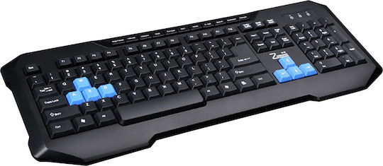 Zornwee X6 Soldier Gaming-Tastatur mit Membran-Schaltern (Englisch US)