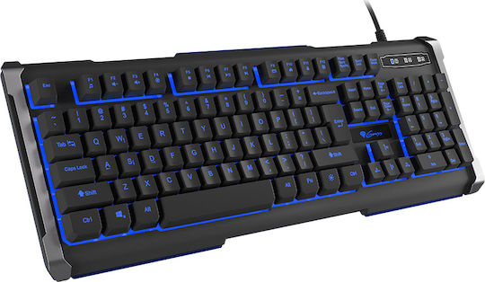 Genesis Rhod 400 Gaming Tastatur mit Beleuchteten Tasten Schwarz