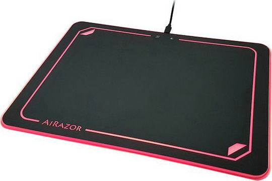 LC-Power Medium Gaming Mouse Pad with RGB Lighting Black 352mm MousePad RGB