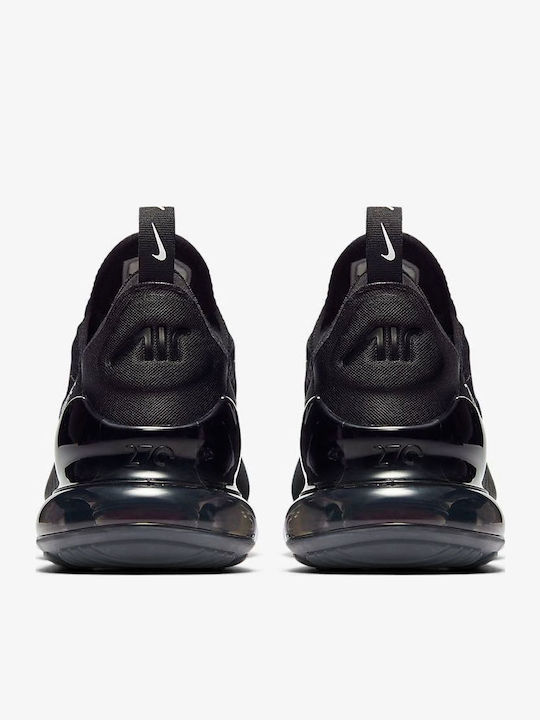 Air Max 270 Men's Sneakers Black Anthracite White Solar Red
