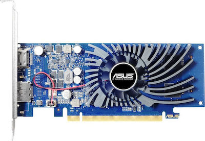 Asus GeForce GT 1030 2GB GDDR5 Low Profile Κάρτα Γραφικών PCI-E x16 3.0 με HDMI και DisplayPort