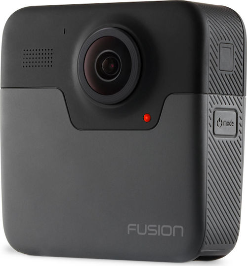 GoPro Fusion Action-Kamera 4K Ultra HD Aufnahme 360° Unterwasser und Wi-Fi Schwarz