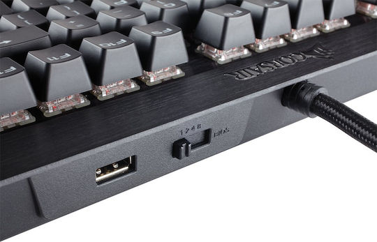 Corsair K70 Rapidfire Gaming Tastatur mit Cherry MX Geschwindigkeit Schaltern und Beleuchtete Tasten (Internationales Englisch)