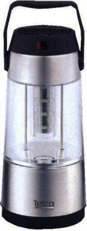 Telco WTE-719 Led Battery Lantern for Camping Stainless Steel with Remote Control 50lm