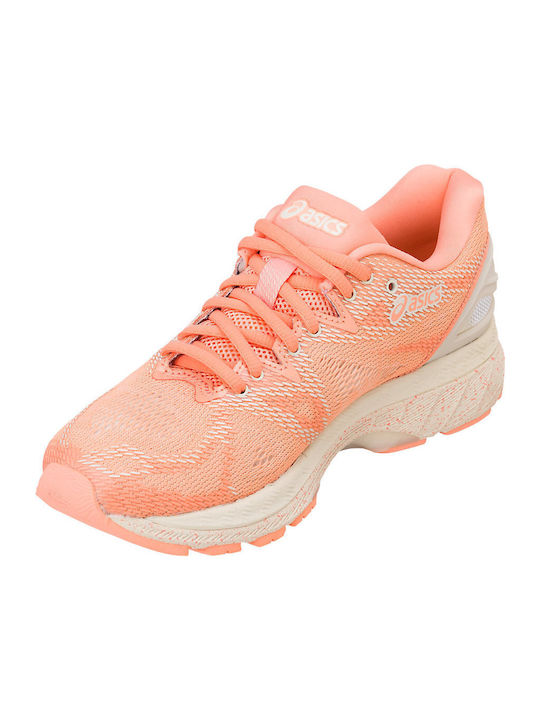 Gel-Nimbus 20 Damen Sportschuhe Laufen Cherry / Coffee / Blossom