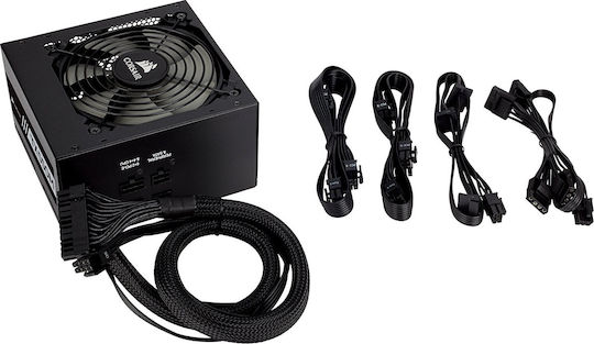 Corsair TX-M Series TX550M 550W Μαύρο Τροφοδοτικό Υπολογιστή Semi Modular 80 Plus Gold