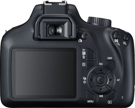 Canon DSLR Camera EOS 4000D Crop Frame Kit (EF-S 18-55mm F3.5-5.6 DC III) Black