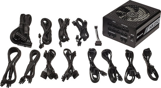 Corsair HX Series HX850 850W Μαύρο Τροφοδοτικό Υπολογιστή Full Modular 80 Plus Platinum