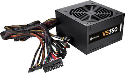 Corsair VS Series VS350 350W Τροφοδοτικό Υπολογιστή Full Wired 80 Plus Standard
