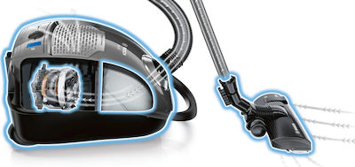 Bosch BGB45POWER Прахосмукачка 650W С торба 5лт Черна