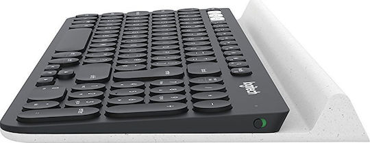 Logitech K780 Multi-device Ασύρματο Bluetooth Πληκτρολόγιο Αγγλικό US Λευκό