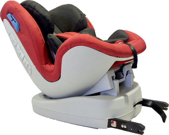 Miko Baby Car Seat with Isofix Red-Black 0-25 kg