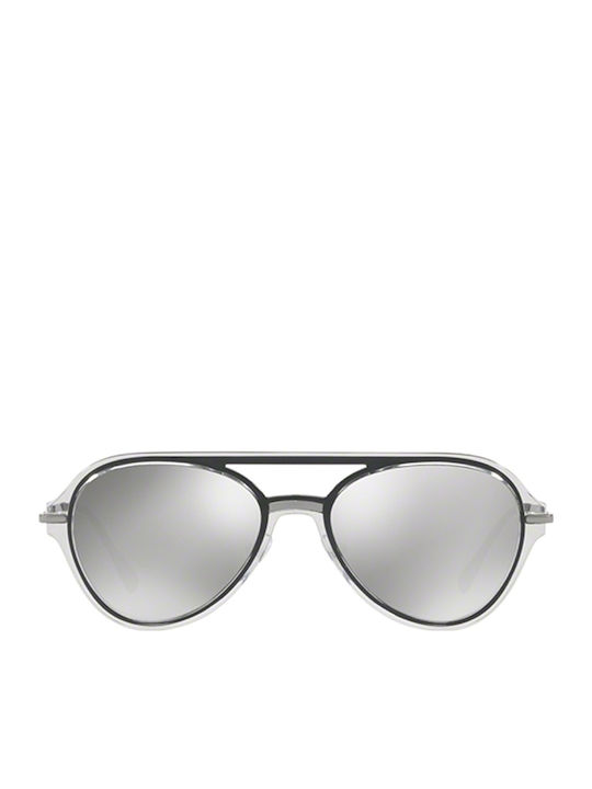 Prada Sonnenbrillen Gray mit Mixed Gestell Prada Sonnenbrillen Gray mit Mixed Gestell