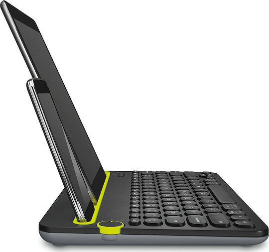 Logitech K480 Безжично Само клавиатура за таблет Английски US Черно