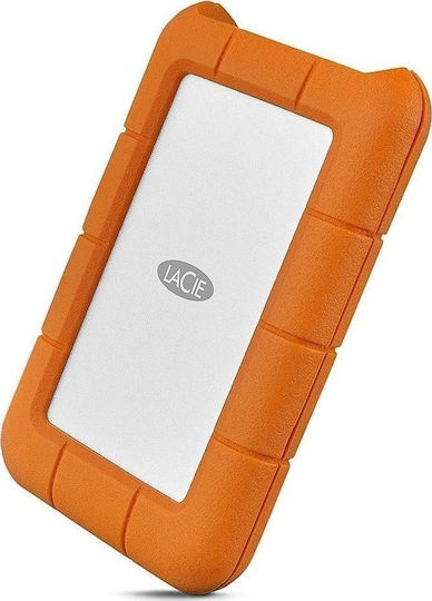 Lacie Rugged USB-C USB 3.1 / USB-C External 3.5" HDD 4TB Orange