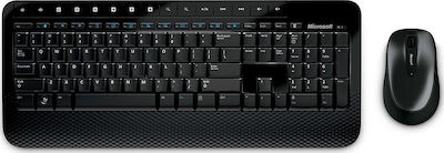 Microsoft 2000 Ασύρματο Σετ Πληκτρολόγιο & Ποντίκι Ελληνικό