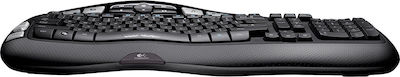Logitech K350 Ασύρματο Πληκτρολόγιο Αγγλικό US