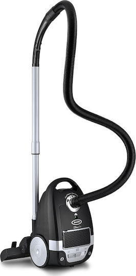 Juro-Pro Black Ηλεκτρική Σκούπα 600W με Σακούλα 3lt Μαύρη