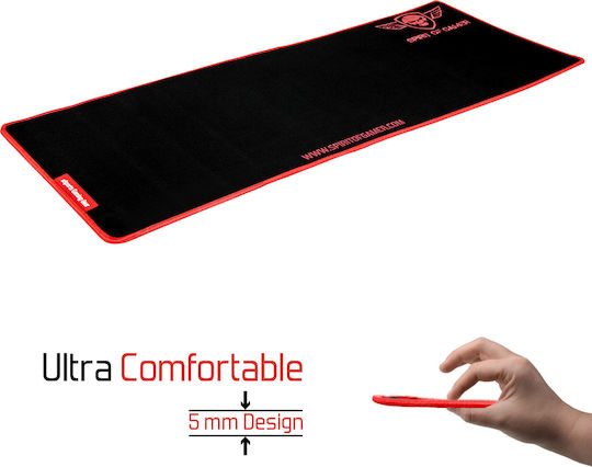 Spirit of Gamer Skull Spirit Gaming Mouse Pad XL (780mm) Κόκκινο SOG-PAD01XXR