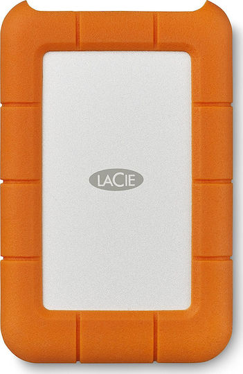 Lacie Rugged USB-C USB 3.1 External 3.5" HDD 1TB Orange