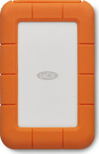 Lacie Rugged Secure USB 3.1 / USB-C External 2.5" HDD 2TB Orange