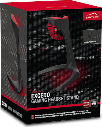 SpeedLink Excedo Gaming Headset Stand Επιτραπέζια Μαύρη