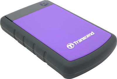 Transcend StoreJet 25H3 USB 3.0 Εξωτερικός HDD 4TB 2.5" Μωβ