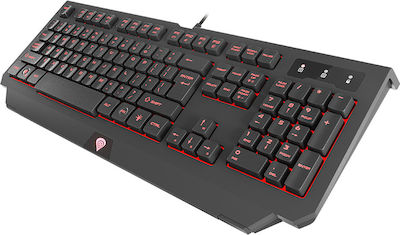 Genesis Cobalt 300 Gaming Combo Gaming-Set Tastatur Volle Größe mit RGB-Beleuchtung & Maus (Englisch US) Schwarz