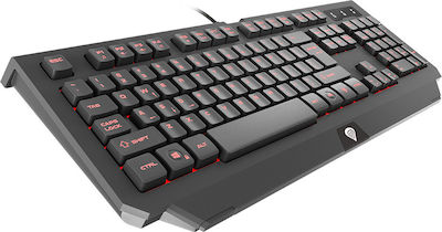 Genesis Cobalt 300 Gaming Combo Gaming-Set Tastatur Volle Größe mit RGB-Beleuchtung & Maus (Englisch US) Schwarz